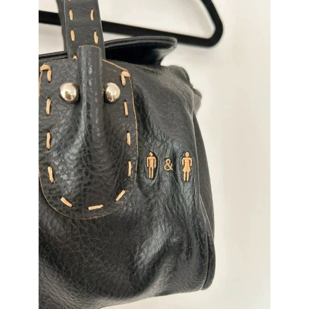 Matt & Nat baguette vegan leather cruelty free buckle strap closure vintage